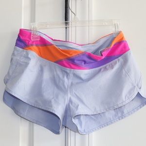 Purple Lululemon Speed Shorts. Size 8. GUC.